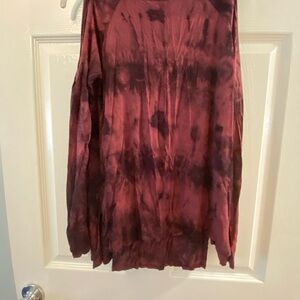 Tie-Dye Long Sleeve Top